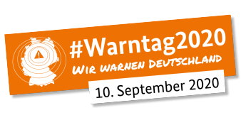 #Warntag2020 - Bundesweiter Warntag am 10. September 2020